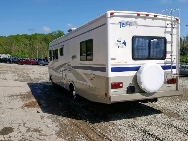 5B4KP57G733356166 - 2003 WORKHORSE CUSTOM CHASSIS MOTORHOME WHITE photo 3