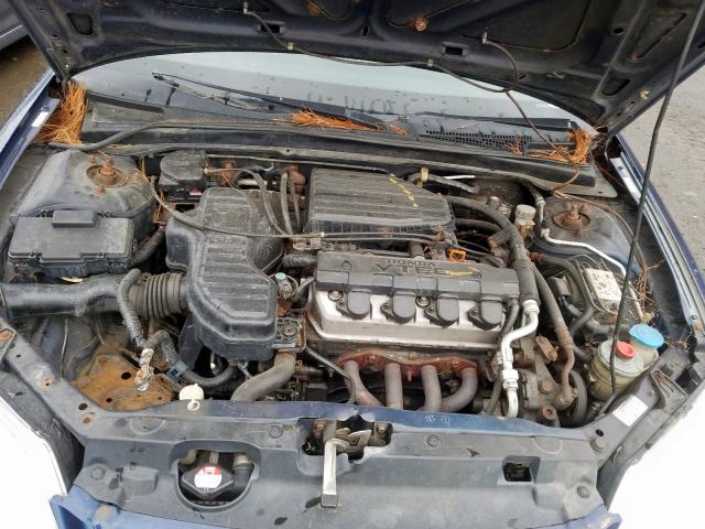 2HGES25702H512925 - 2002 HONDA CIVIC EX  photo 7