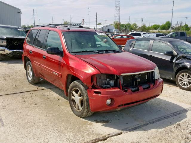 1GKDT13SX52312631 - 2005 GMC ENVOY RED photo 1