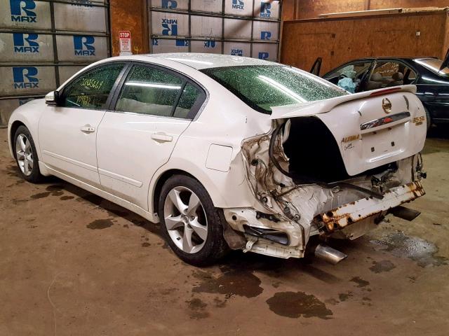 1N4BL21E08N401204 - 2008 NISSAN ALTIMA 3.5 WHITE photo 3