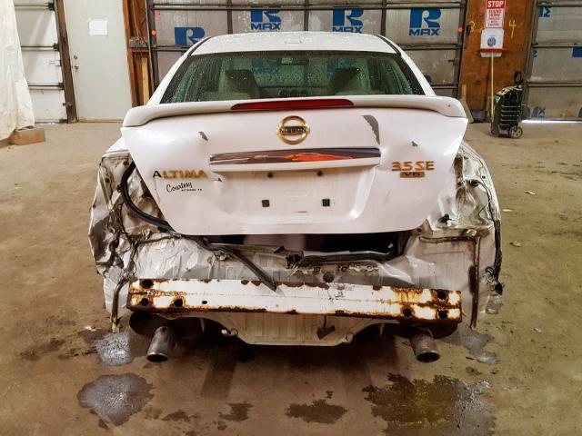 1N4BL21E08N401204 - 2008 NISSAN ALTIMA 3.5 WHITE photo 9