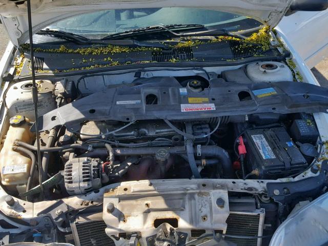 1G1JF5242Y7303129 - 2000 CHEVROLET CAVALIER L WHITE photo 7