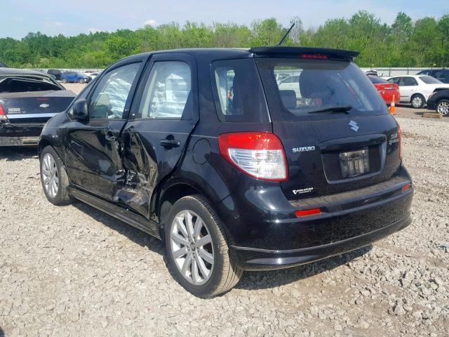 JS2YA5A52D6100195 - 2013 SUZUKI SX4 BLACK photo 3