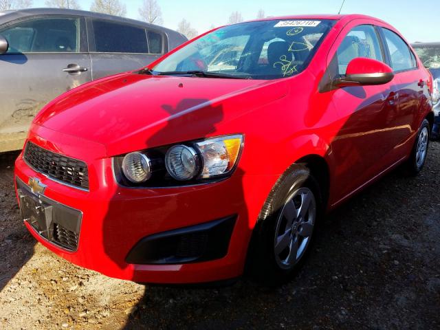 1G1JB5SH6D4115630 - 2013 CHEVROLET SONIC LS  photo 2