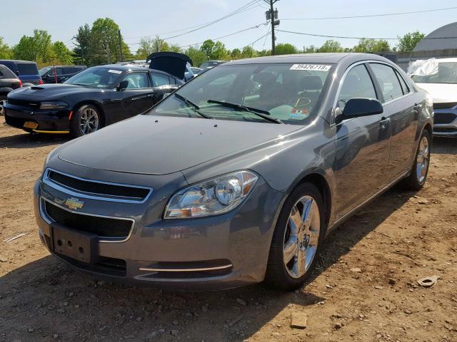 1G1ZH57BX9F223766 - 2009 CHEVROLET MALIBU 1LT 灰色 照片 2