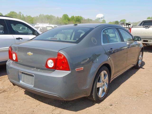 1G1ZH57BX9F223766 - 2009 CHEVROLET MALIBU 1LT 灰色 照片 4