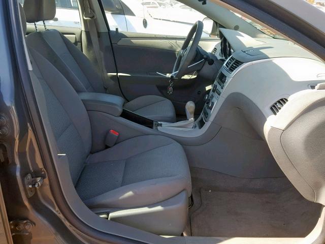 1G1ZH57BX9F223766 - 2009 CHEVROLET MALIBU 1LT 灰色 照片 5
