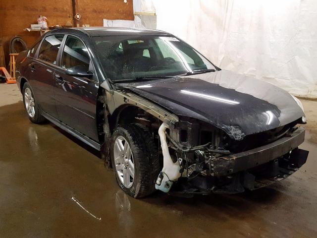 2G1WB5E31E1134007 - 2014 CHEVROLET IMPALA LIM GRAY photo 1