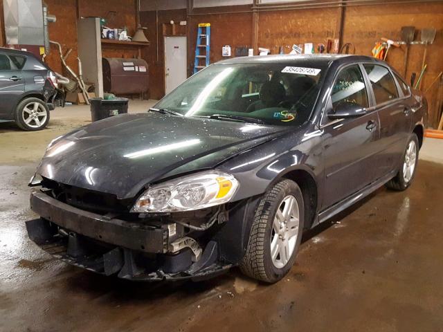 2G1WB5E31E1134007 - 2014 CHEVROLET IMPALA LIM GRAY photo 2