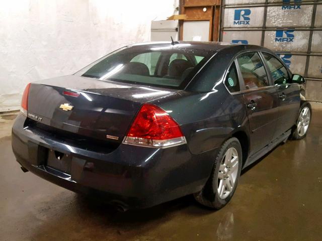 2G1WB5E31E1134007 - 2014 CHEVROLET IMPALA LIM GRAY photo 4