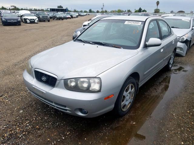 KMHDN45D92U450081 - 2002 HYUNDAI ELANTRA GLS  photo 2