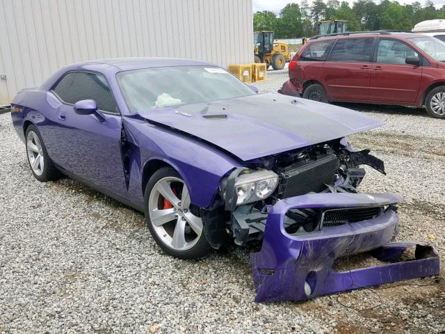 2B3CJ7DW8AH190906 - 2010 DODGE CHALLENGER PURPLE photo 1