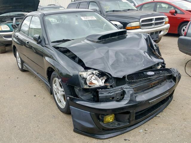 JF1GD29614H512319 - 2004 SUBARU IMPREZA WR BLACK photo 1