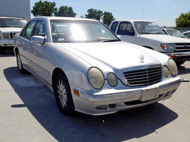 WDBJF65J61B372244 - 2001 MERCEDES-BENZ E 320 SILVER photo 1