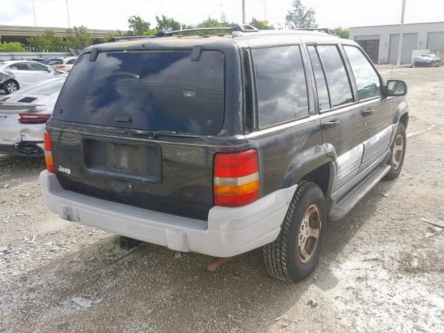 1J4FX58S0VC672570 - 1997 JEEP GRAND CHER BLACK photo 4