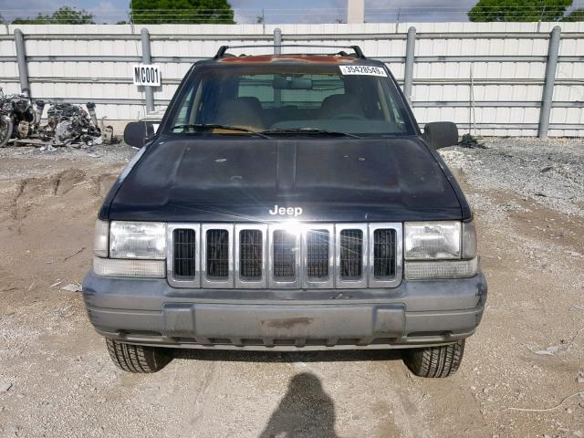 1J4FX58S0VC672570 - 1997 JEEP GRAND CHER BLACK photo 9