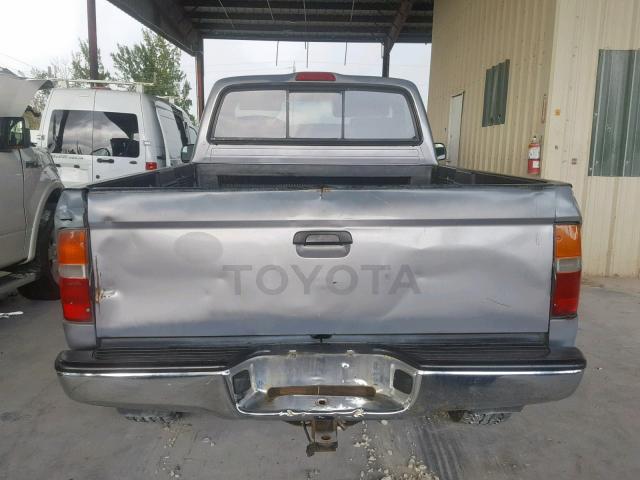 4TAPM62N8TZ125838 - 1996 TOYOTA TACOMA GRAY photo 6