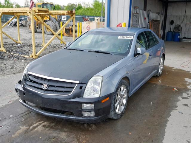 1G6DC67AX70179025 - 2007 CADILLAC STS BLUE photo 2