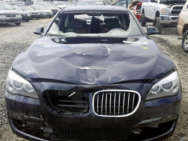 WBAYA6C59DD143454 - 2013 BMW 740 I BLACK photo 9