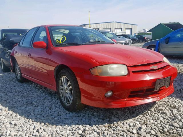 1G1JH52F257198065 - 2005 CHEVROLET CAVALIER L RED photo 1