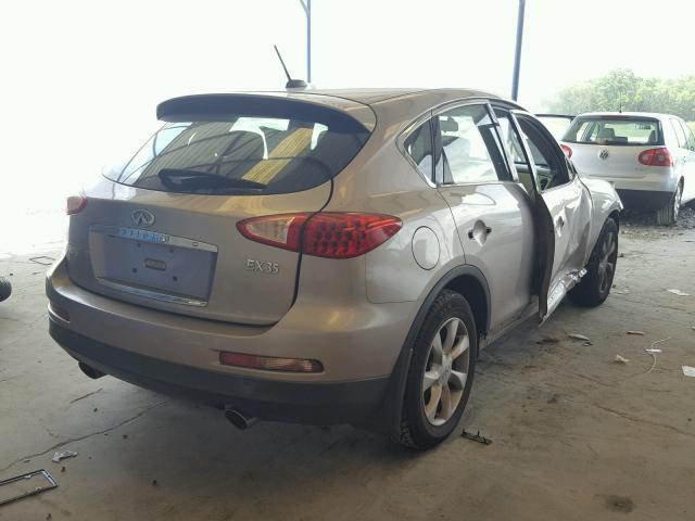 JN1AJ0HP5AM701911 - 2010 INFINITI EX35 BASE GOLD photo 4