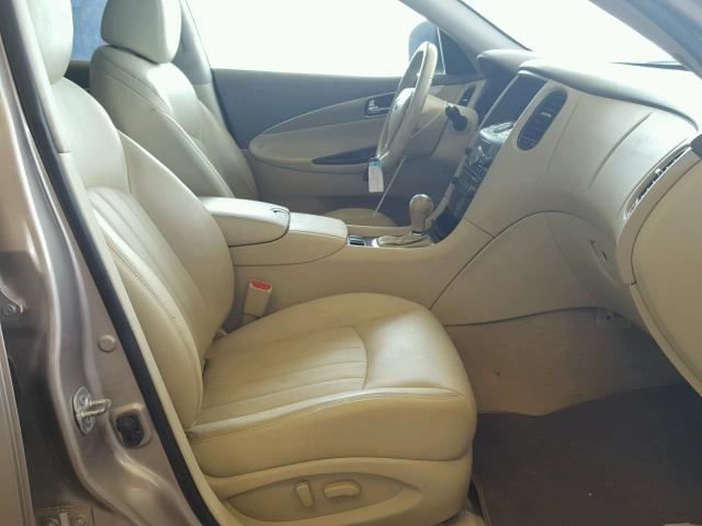 JN1AJ0HP5AM701911 - 2010 INFINITI EX35 BASE GOLD photo 5