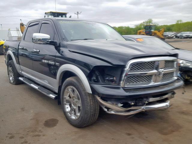 1C6RD7NT7CS178303 - 2012 DODGE RAM 1500 L BLACK photo 1