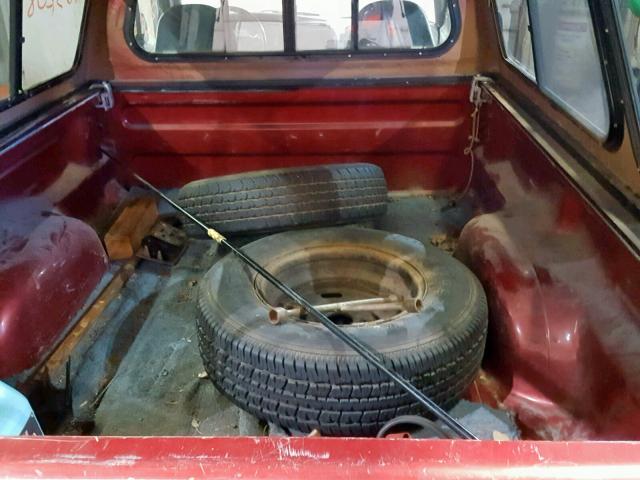 1FTCR10A2VTA70526 - 1997 FORD RANGER RED photo 6