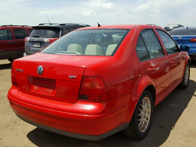 3VWPD69M21M130398 - 2001 VOLKSWAGEN JETTA WOLF RED photo 4