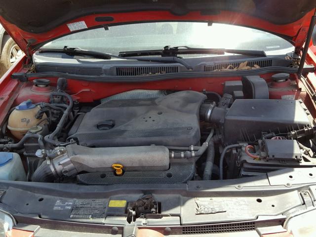 3VWPD69M21M130398 - 2001 VOLKSWAGEN JETTA WOLF RED photo 7