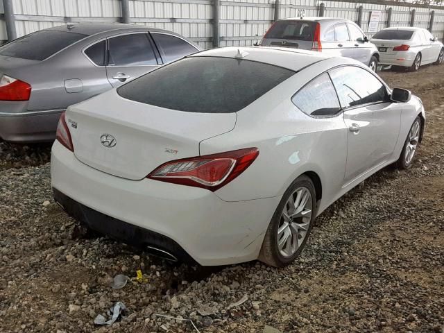 KMHHT6KD5DU080788 - 2013 HYUNDAI GENESIS CO WHITE photo 4