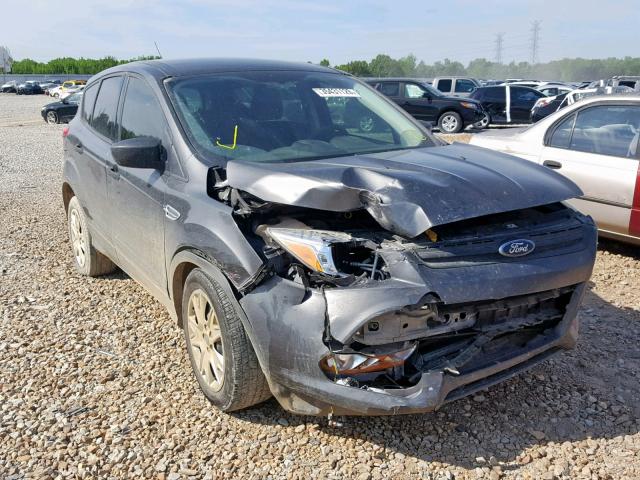 1FMCU0F75FUA07562 - 2015 FORD ESCAPE S GRAY photo 1