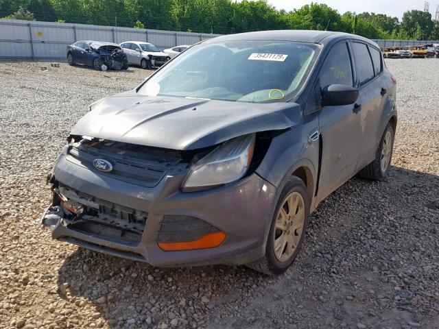 1FMCU0F75FUA07562 - 2015 FORD ESCAPE S GRAY photo 2