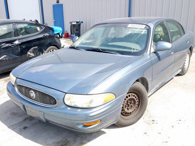 1G4HP54KX14241741 - 2001 BUICK LESABRE CU BLUE photo 2