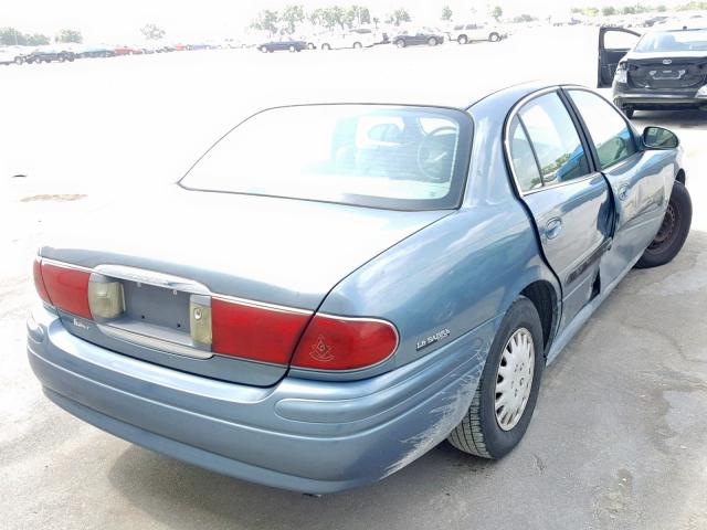 1G4HP54KX14241741 - 2001 BUICK LESABRE CU BLUE photo 4