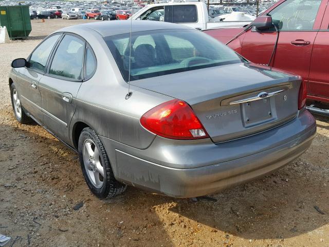 1FAFP55U91G133319 - 2001 FORD TAURUS SES GRAY photo 3