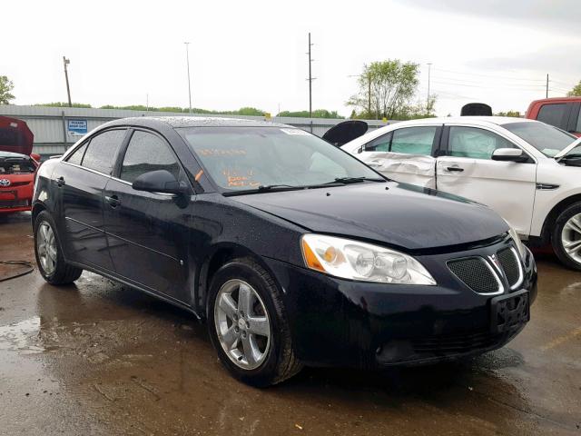 1G2ZH58N474217037 - 2007 PONTIAC G6 GT BLACK photo 1