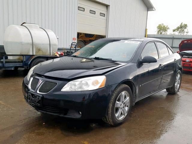 1G2ZH58N474217037 - 2007 PONTIAC G6 GT BLACK photo 2