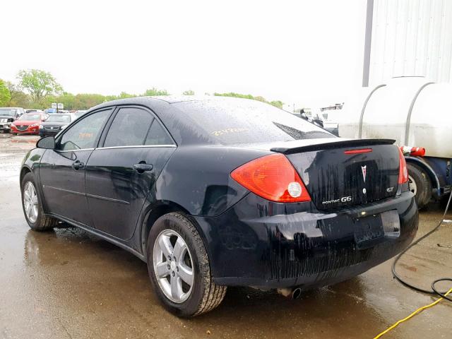 1G2ZH58N474217037 - 2007 PONTIAC G6 GT BLACK photo 3