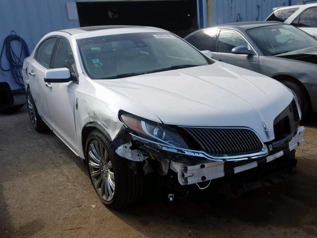 1LNHL9EK2FG606310 - 2015 LINCOLN MKS WHITE photo 1