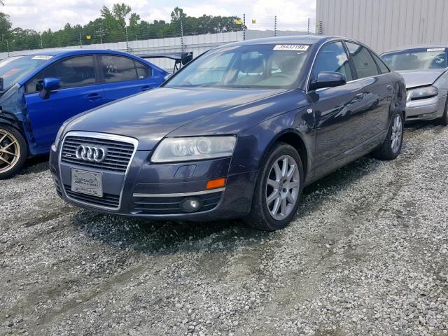 WAUDT94F85N049840 - 2005 AUDI A6 3.2 QUA GRAY photo 2