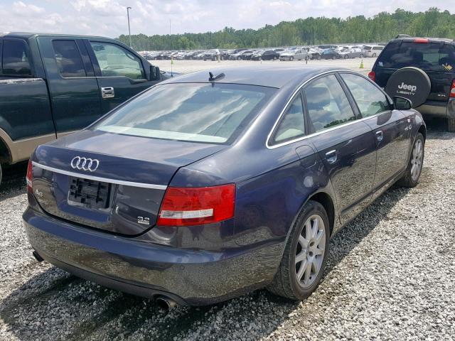 WAUDT94F85N049840 - 2005 AUDI A6 3.2 QUA GRAY photo 4