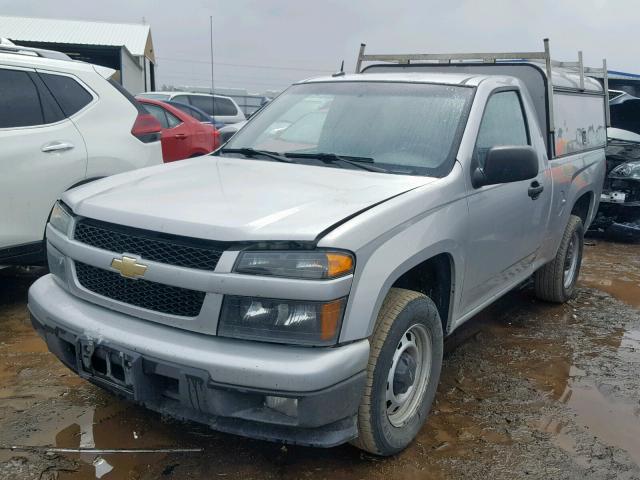 1GCCSBF92C8126827 - 2012 CHEVROLET COLORADO SILVER photo 2