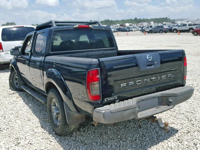 1N6ED27T83C438920 - 2003 NISSAN FRONTIER C CHARCOAL photo 3