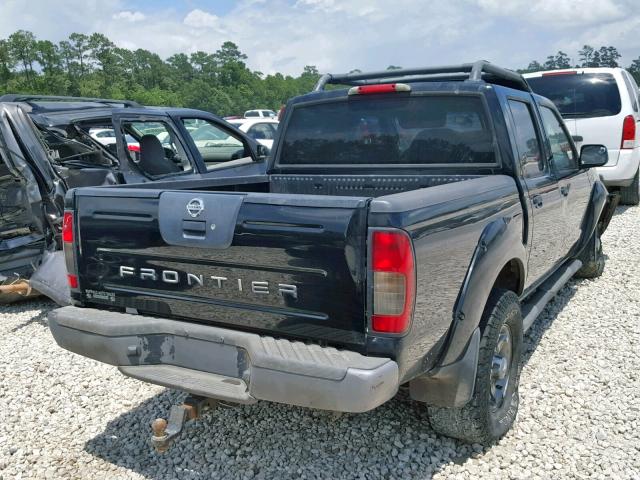 1N6ED27T83C438920 - 2003 NISSAN FRONTIER C CHARCOAL photo 4