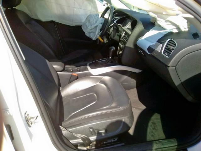 WAUBFAFL7AN067100 - 2010 AUDI A4 PREMIUM WHITE photo 5