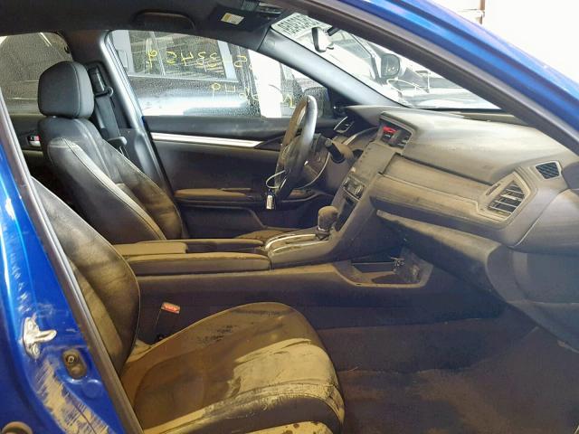 2HGFC2F88KH511725 - 2019 HONDA CIVIC SPOR BLUE photo 5