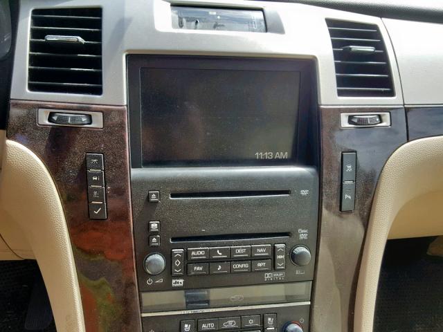 1GYFK63868R217840 - 2008 CADILLAC ESCALADE L BLACK photo 9