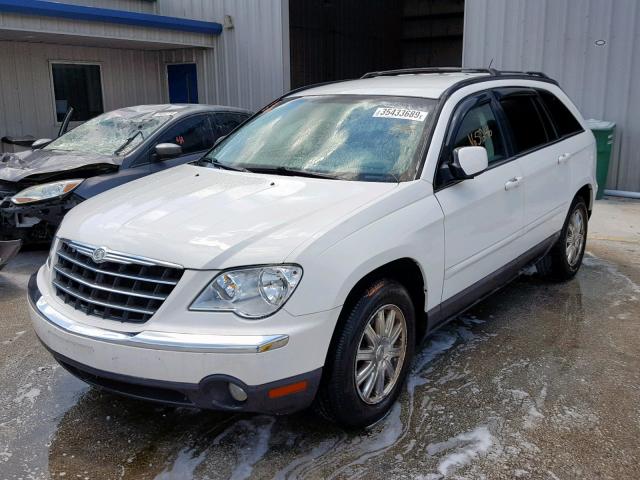 2A8GM68X17R240397 - 2007 CHRYSLER PACIFICA T WHITE photo 2