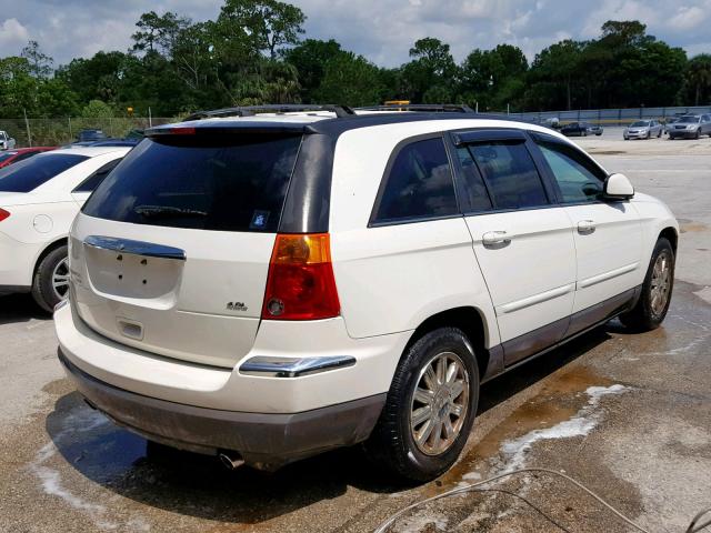 2A8GM68X17R240397 - 2007 CHRYSLER PACIFICA T WHITE photo 4